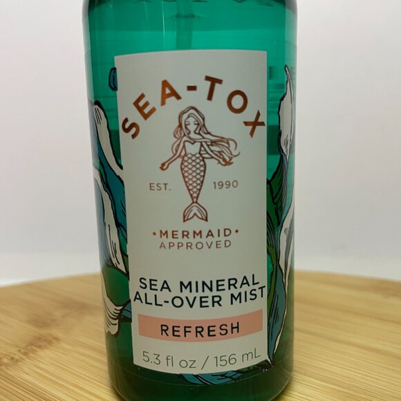 Bath & Body Works SEA-TOX Mermaid Approved Refresh Mineral All-Over Mist 5.3 oz - Picture 2 of 4
